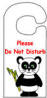 doorknob hangers