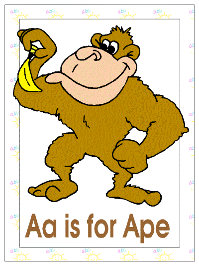 letter a alphabet coloring pages
