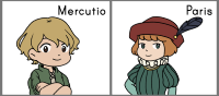 Romeo and Juliet Sentence sequencing cards